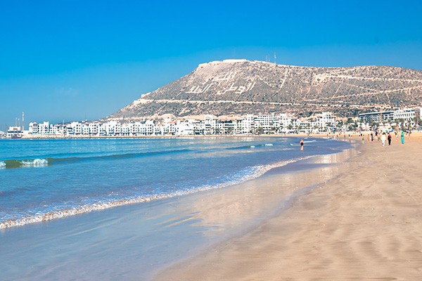 plage d'agadir