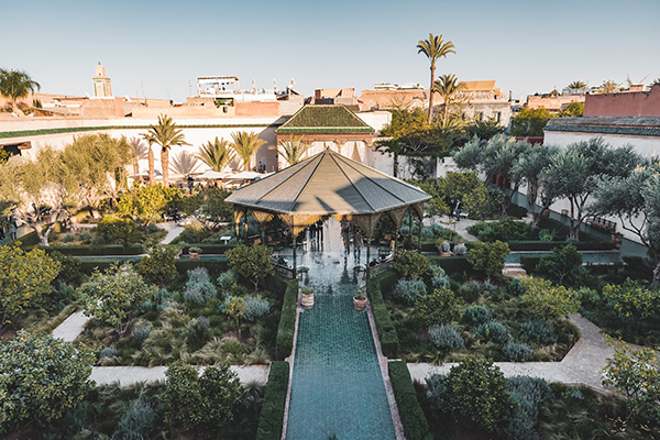 jardin les secrets de marrakech
