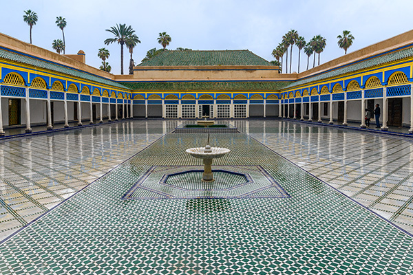 le palais bahia Marrakech Maroc